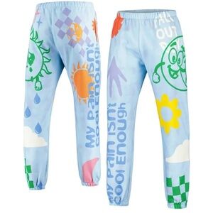 Unisex Fall Out Boy Lyric Sweatpants size Small